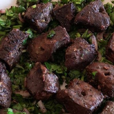 وجبة كبدة وقوانص