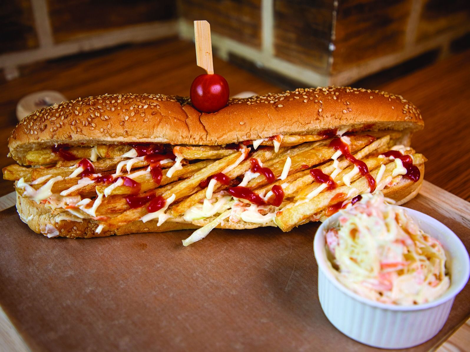 French Mozzarella Potato Sandwich