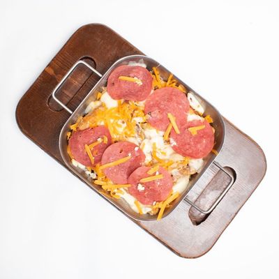 Mac and cheese Pepperoni Or Chicken Pasta