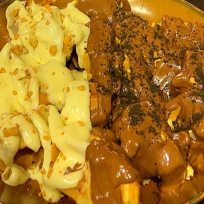 Mix Chocolate Waffle Fatteh