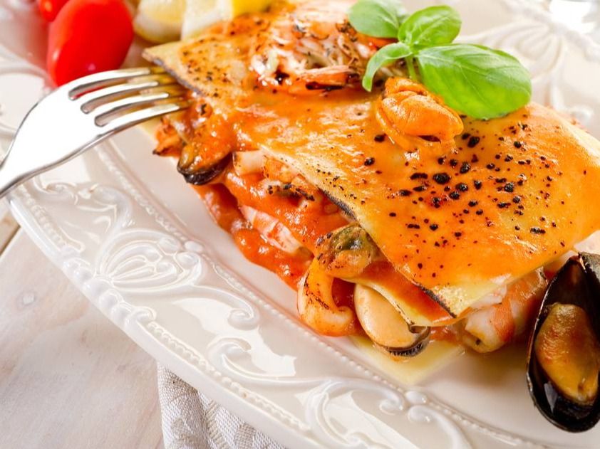Seafood Lasagna
