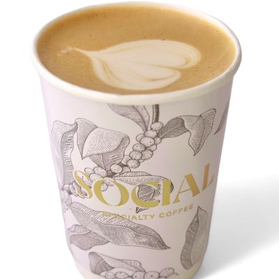 Hot Salted Caramel Latte