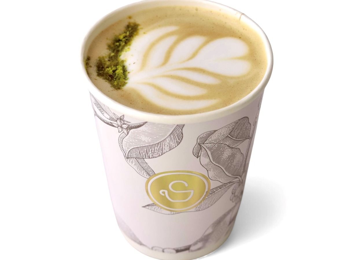 Hot Pistachio Latte