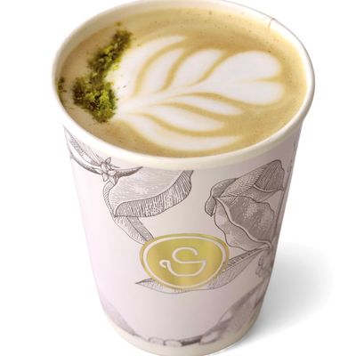 Hot Pistachio Latte