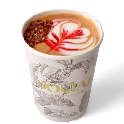 Hot Rose Latte