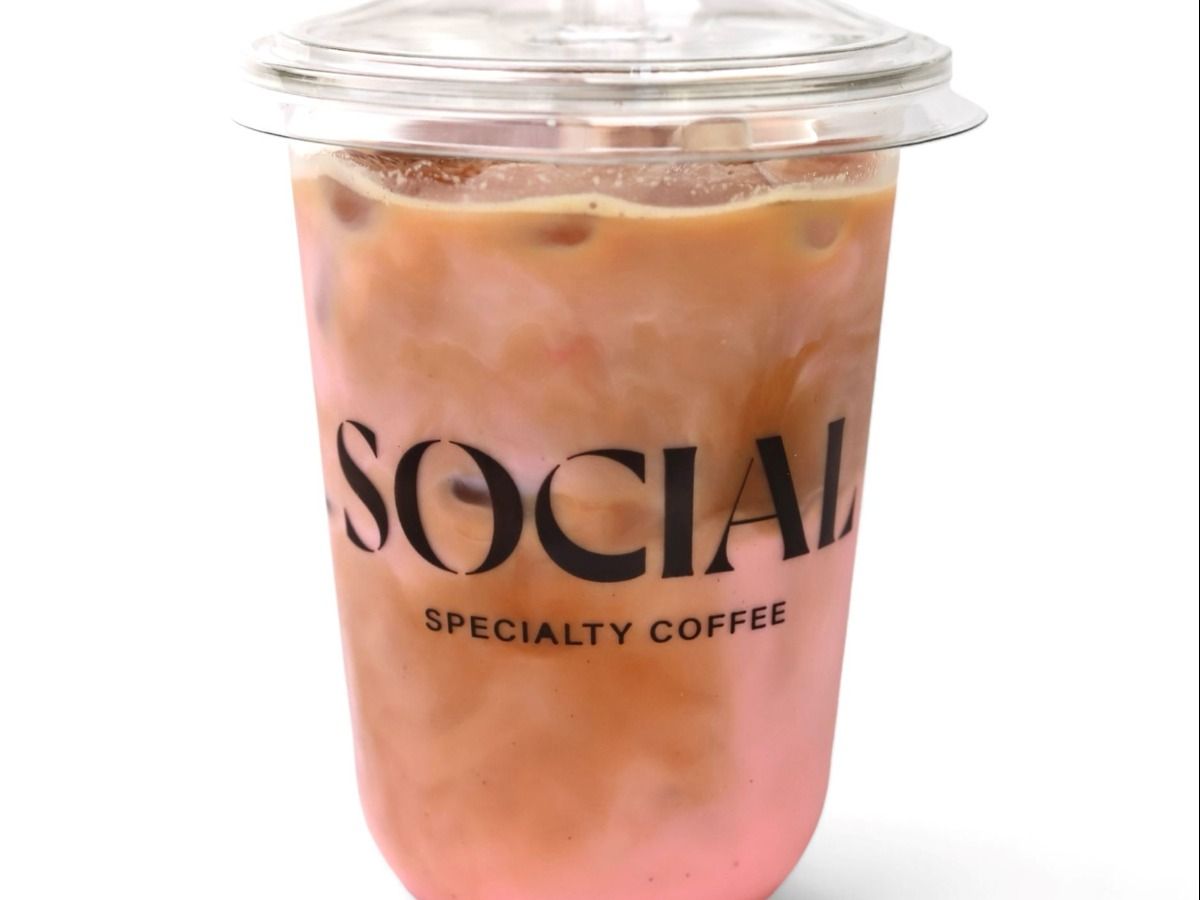Iced Rose Latte
