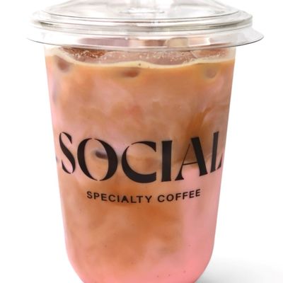 Iced Rose Latte