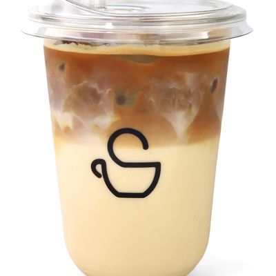 Iced Salted Caramel Latte