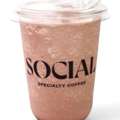 Rose Latte Frappe