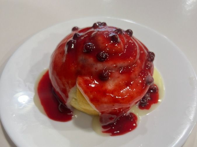 Blueberry Cinnabon Roll