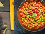 Plain Peas With Carrots Dish