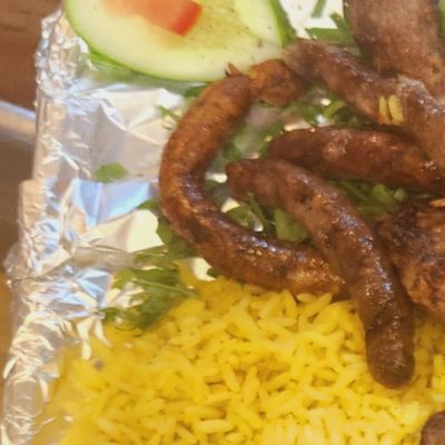 Charcoal Grilled Sausage