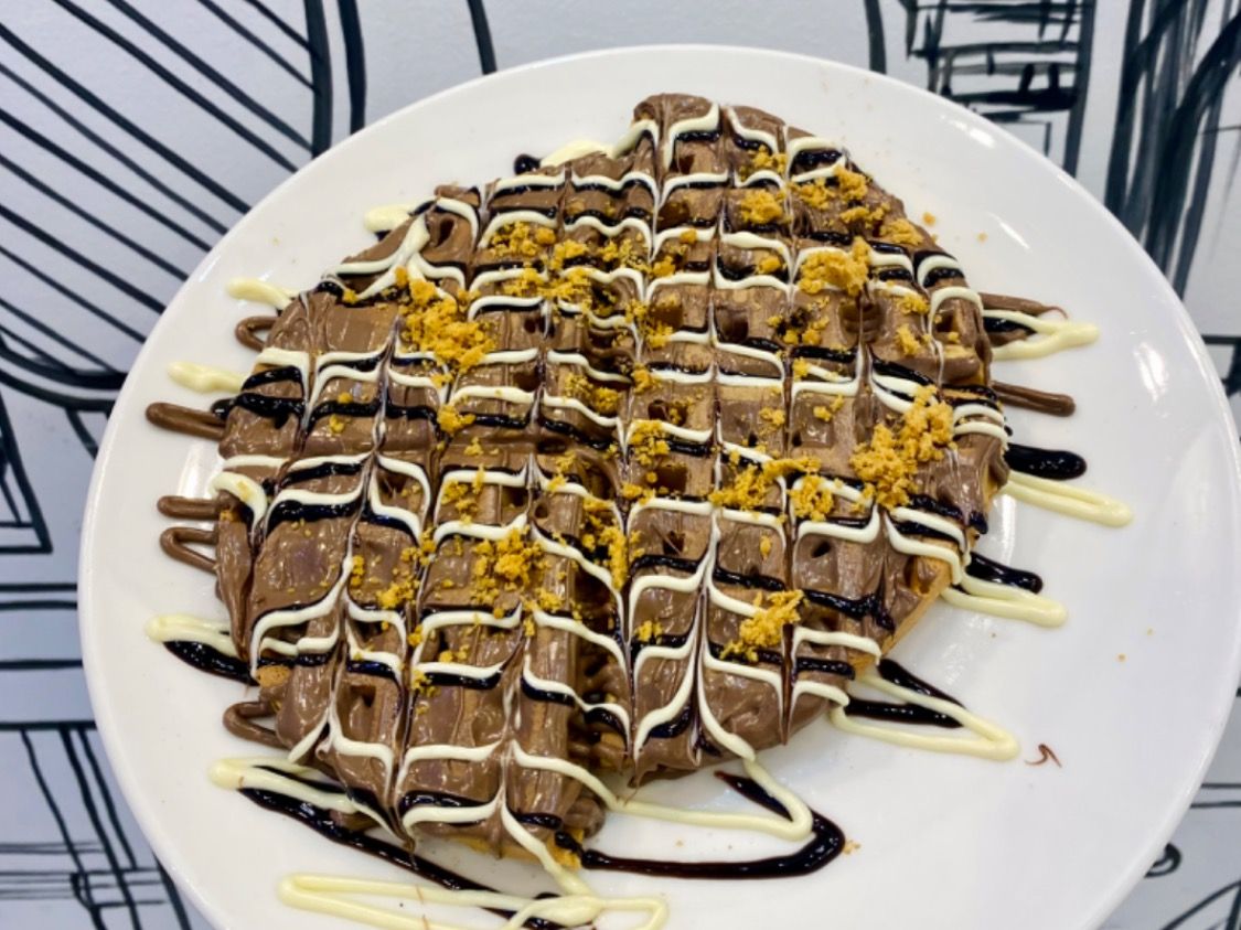 Waffle Nuttela