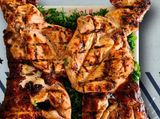 Grilled Chicken With Bread
