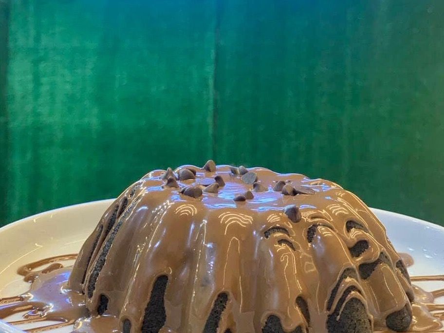Ice Molten Cake With Nutella Chocolate