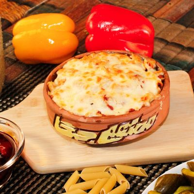 Meat with Mozzarella Casserole