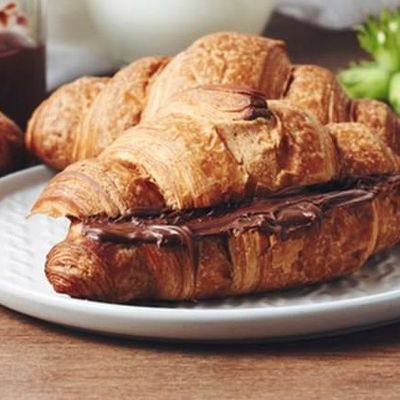 Brown Cake Croissant