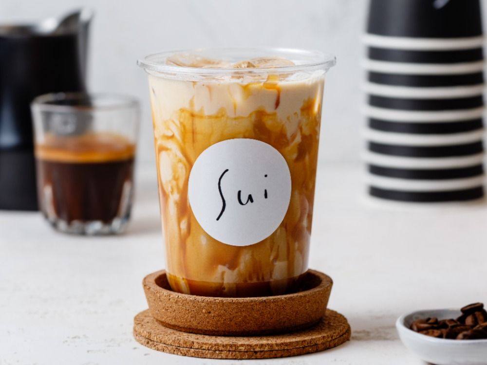 Iced Salted Caramel Coffee