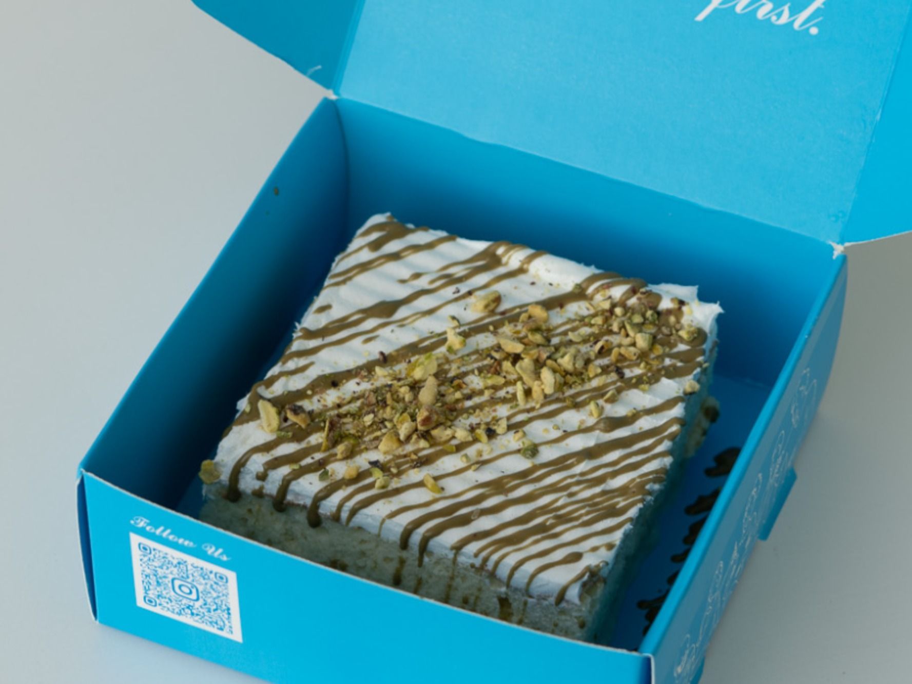 Pistachio tres leches