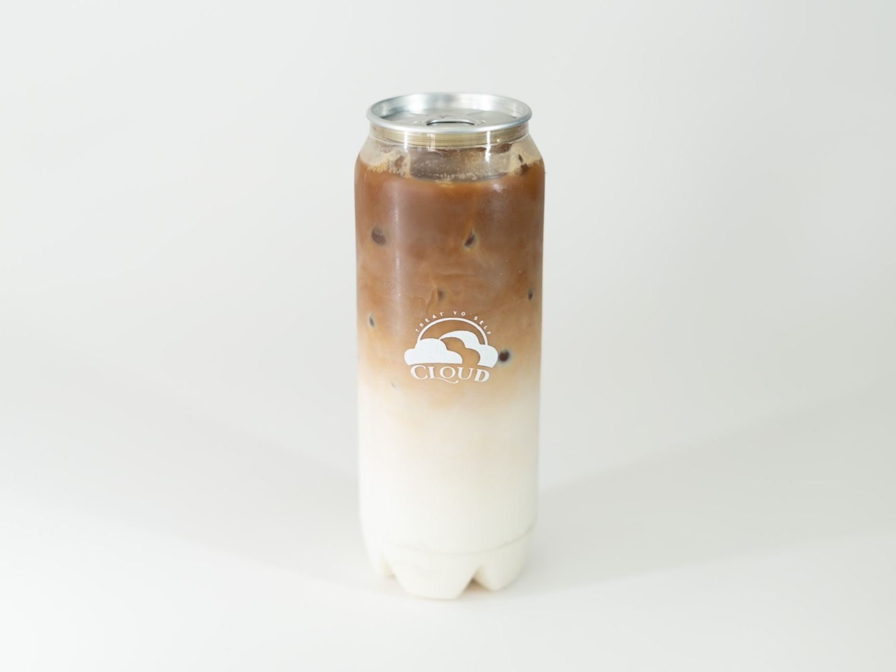 Ice salted caramel latte