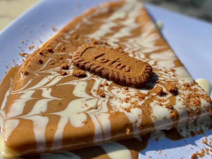 Lotus biscoff original crepe