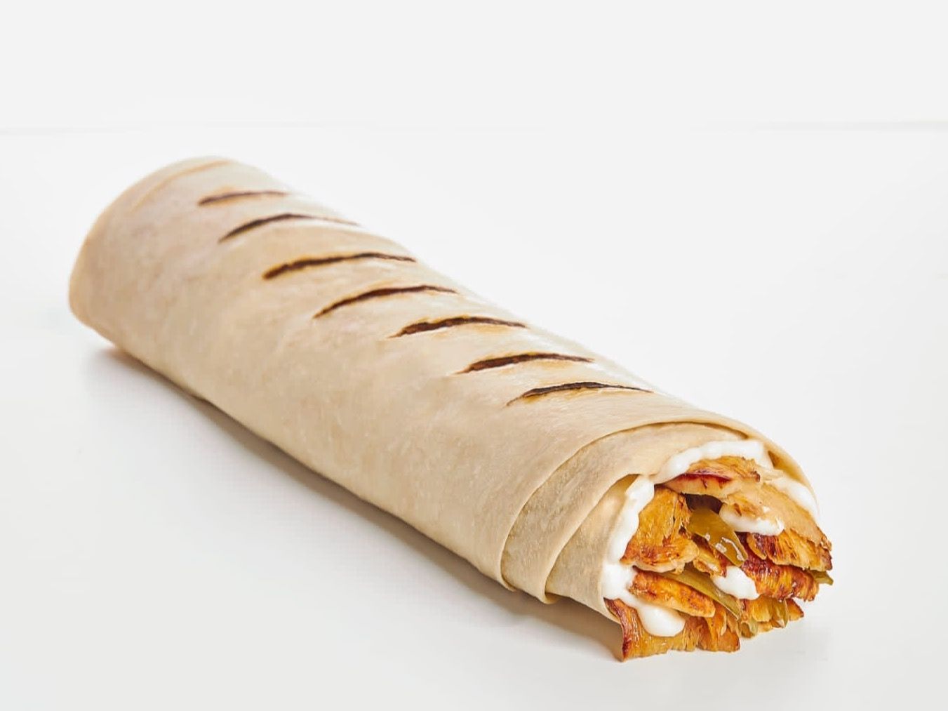 Cheese Mushroom Shawerma Sandwich
