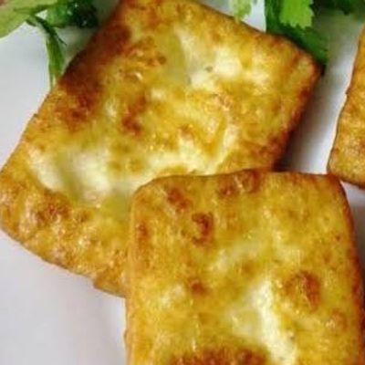Fried Cheese Plate, Three Pieces