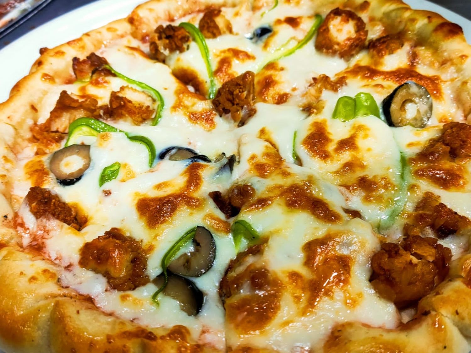 Spicy Strips Pizza