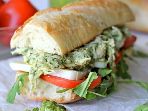 Pesto Chicken Sandwich