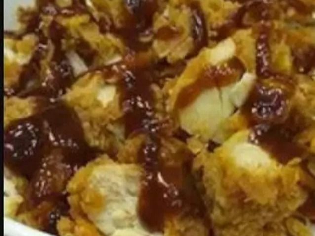 Crispy Barbecue Fatteh