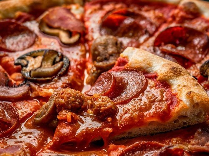 Minced Meat Pizza