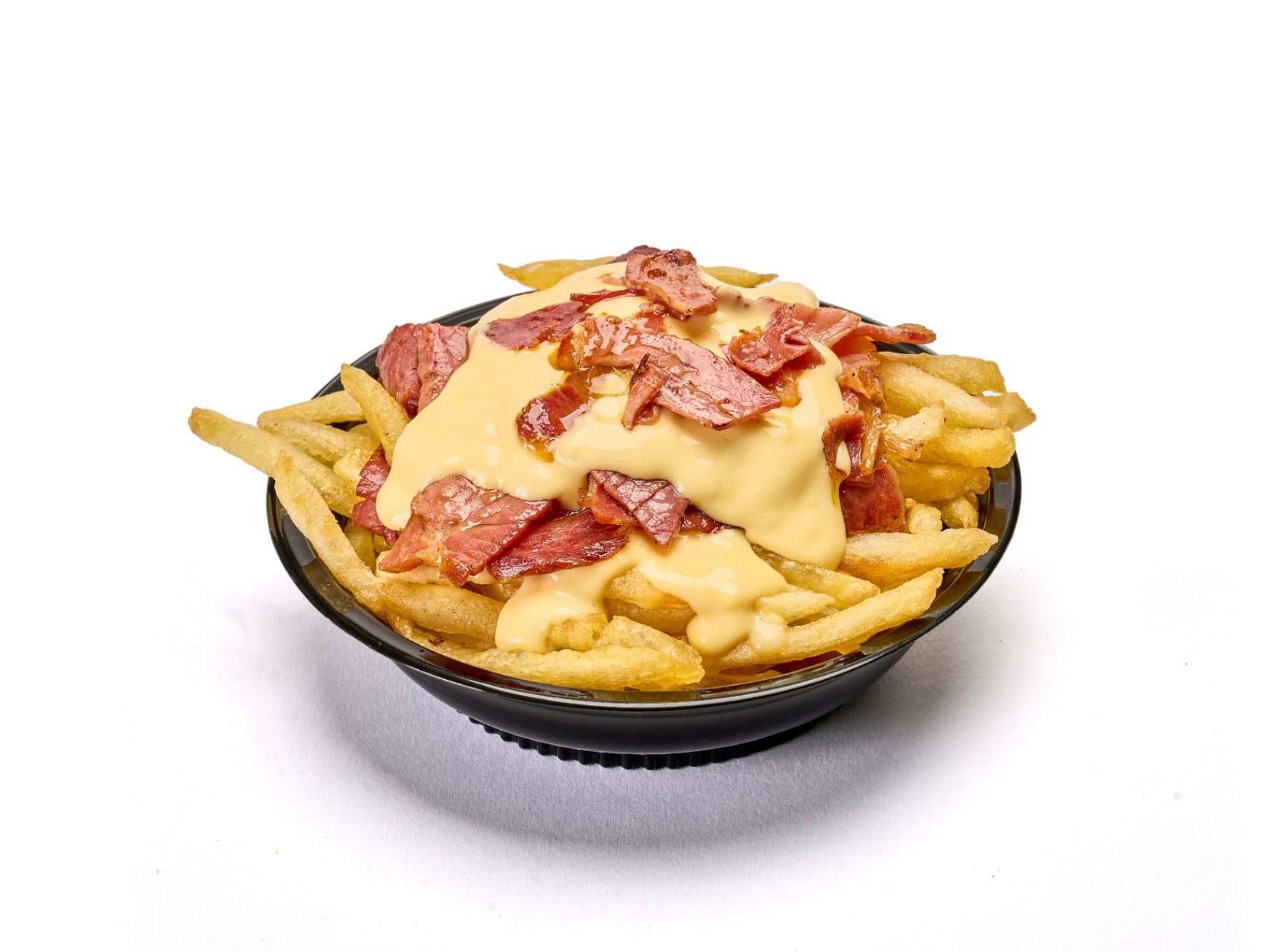 French Fries With Beef Bacon And Cheese