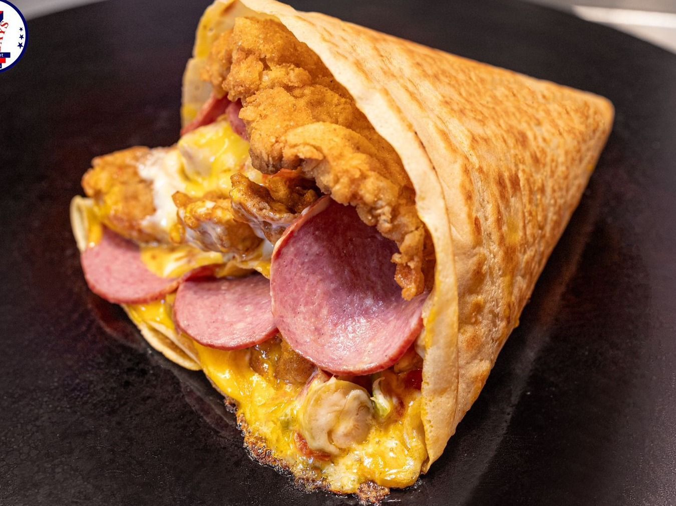 Super Crunchy Chicken Crepe