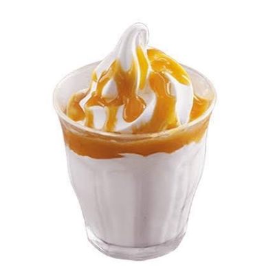 Carmel Whipped Cream Sunday