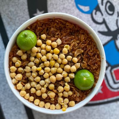 Koshary Mix with Baladi Meat