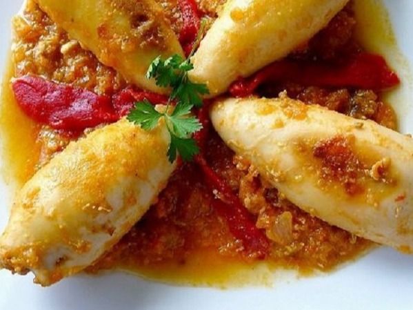 Stuffed Suezi Baladi Calamari