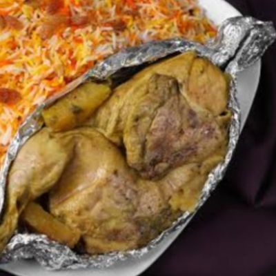 Half Haneeth Chicken with Rice