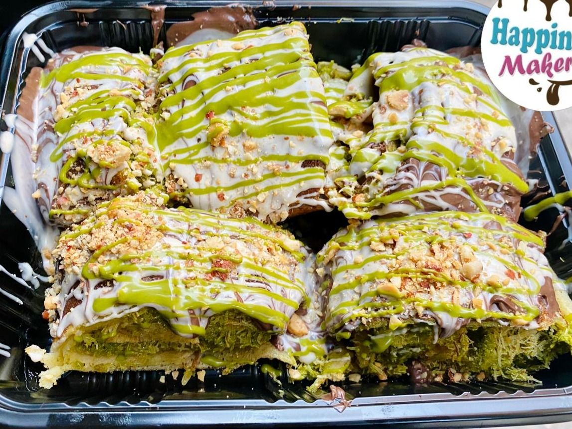 Crepe-Konafa Pistachio
