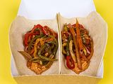 Hummus Veggie Tacos