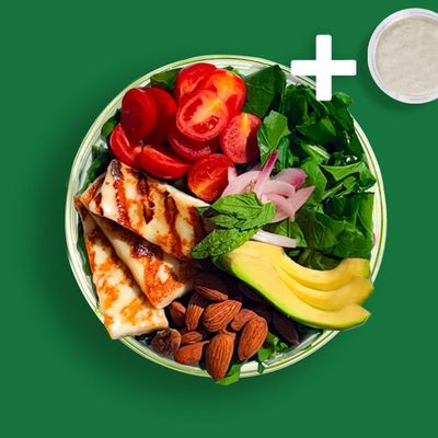 Grilled Halloumi Salad