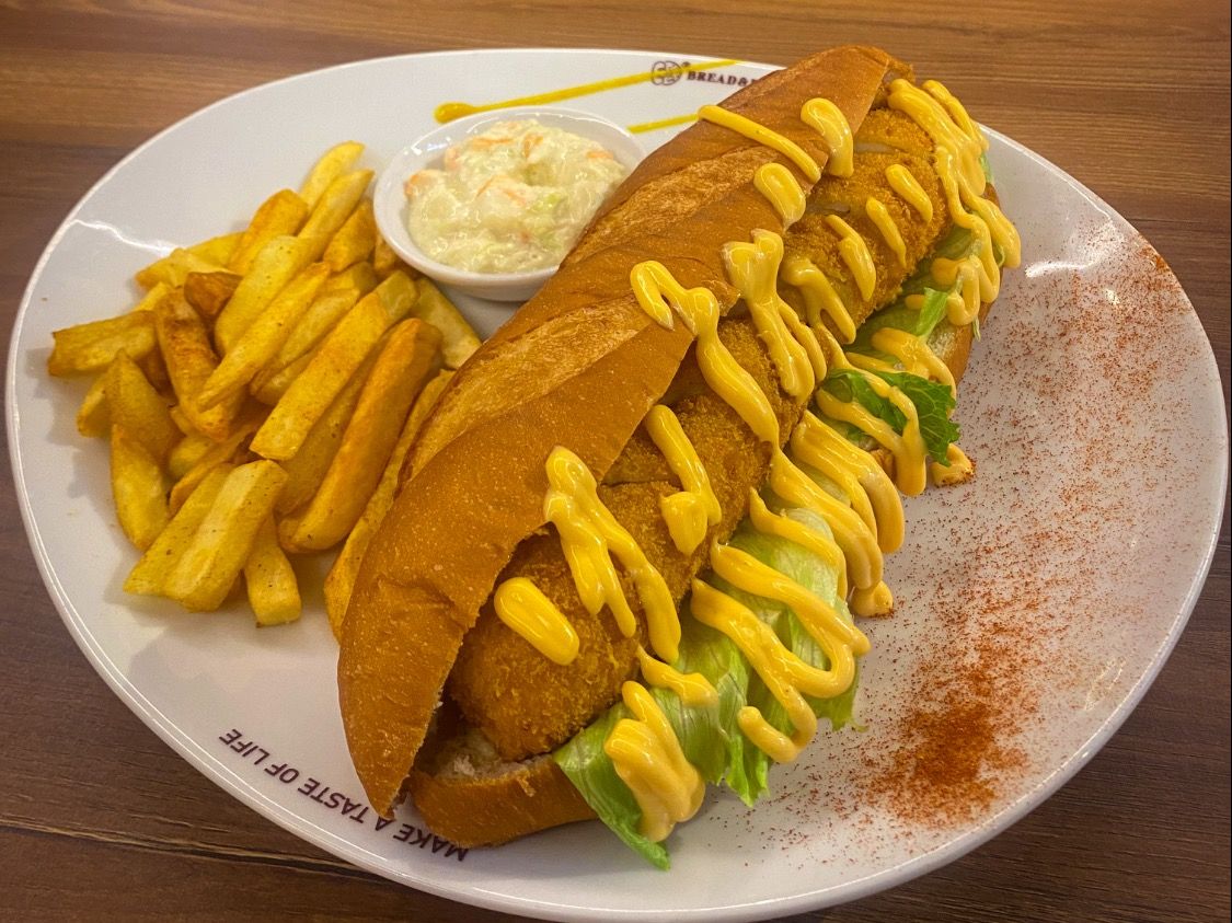 Chicken cordon bleu sandwich