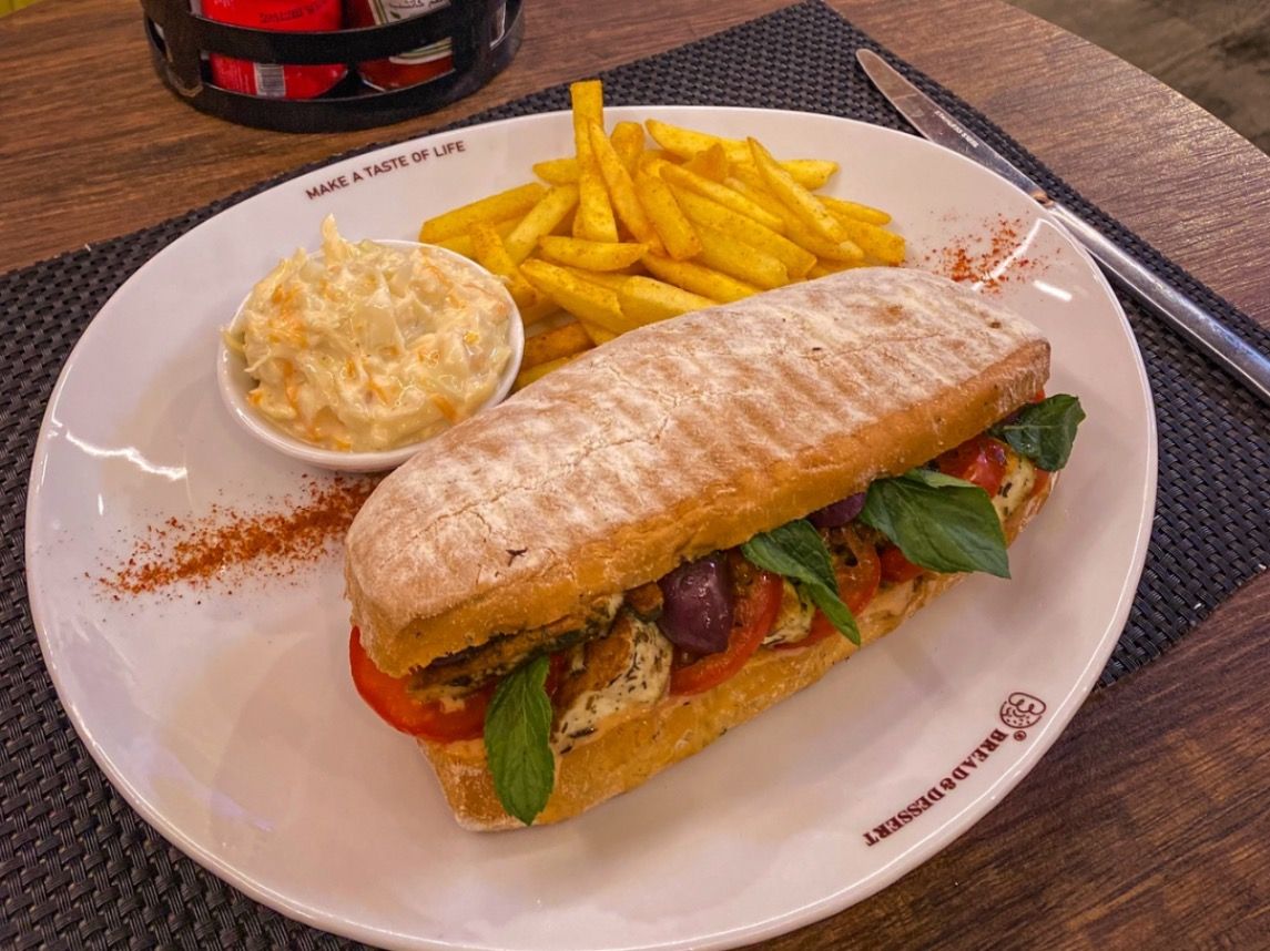 The Mediterranean sandwich