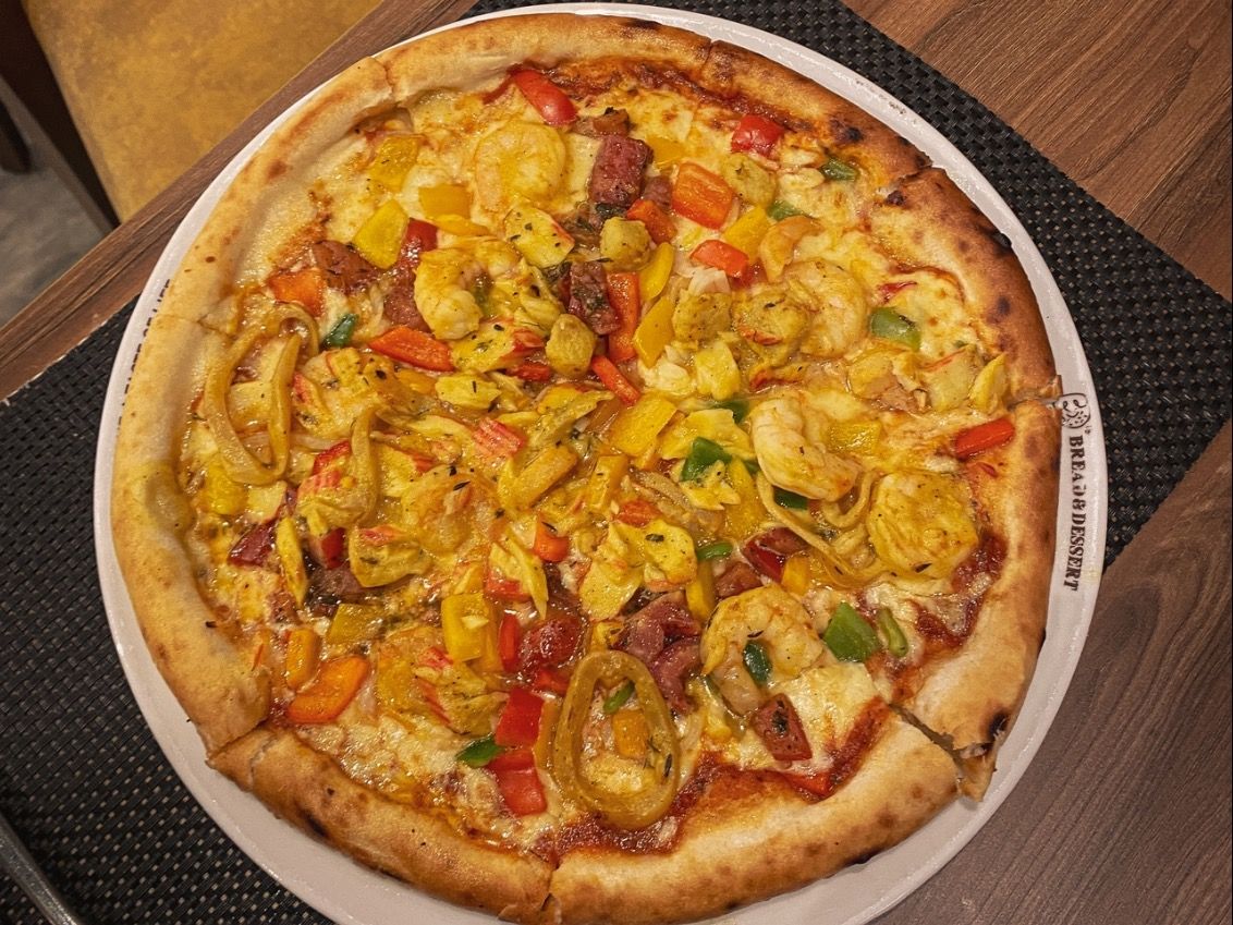 Frutti di mare pizza