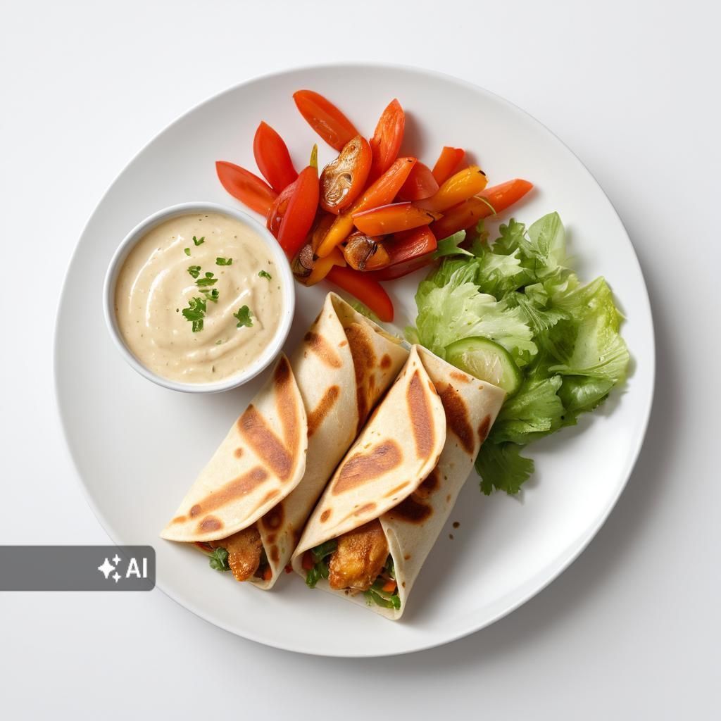 Spicy Zinger Crepe Roll