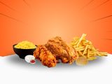Breast and Wing White Meal 2 Pieces
