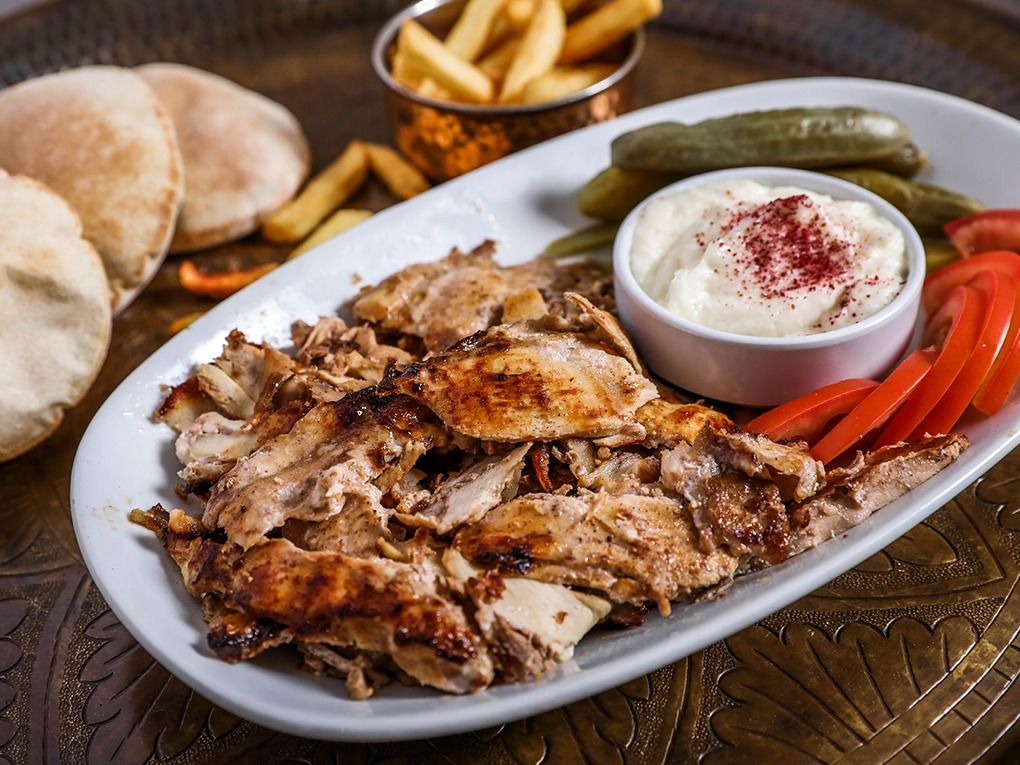 Chicken Shawerma Platter