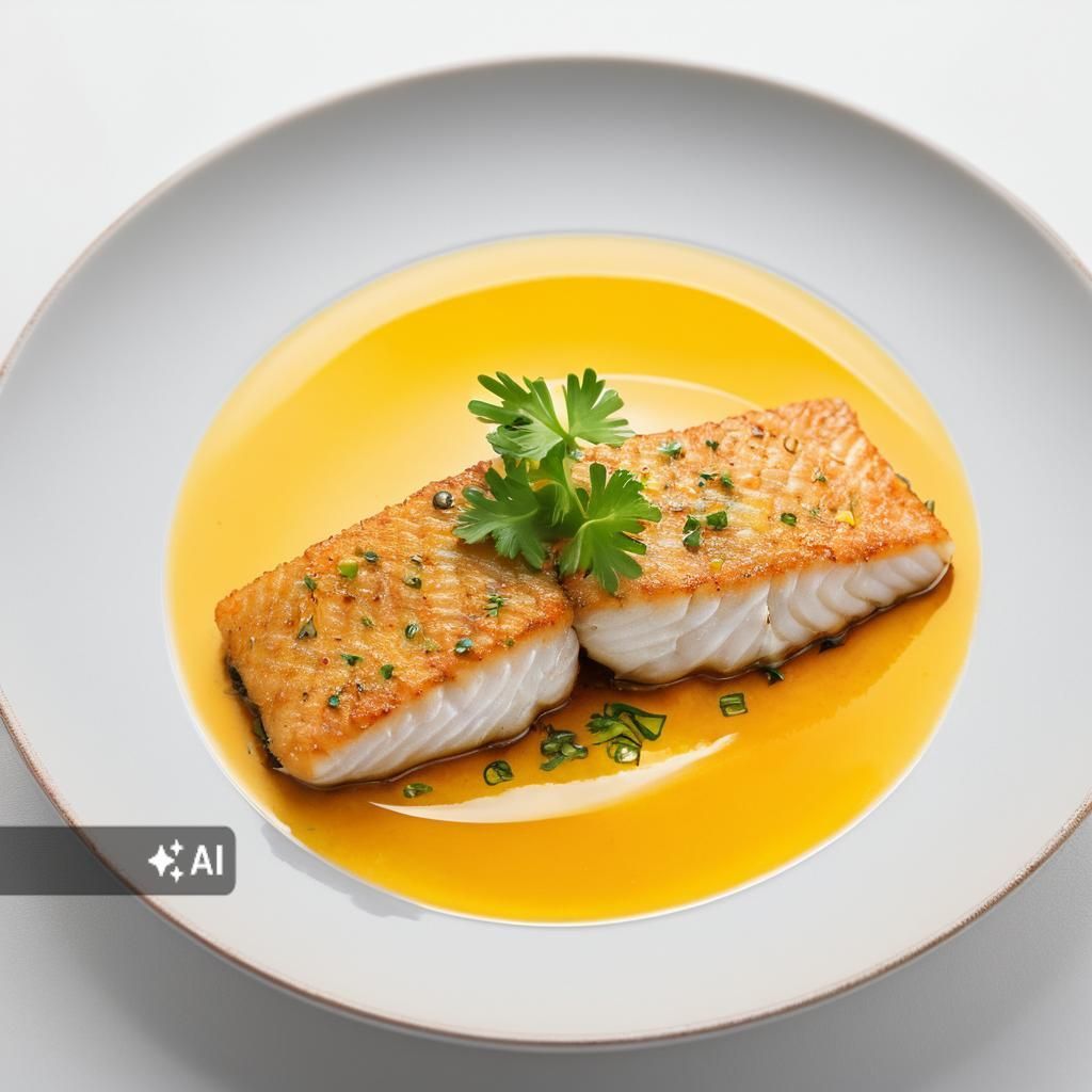 Croaker Fish fillet dish
