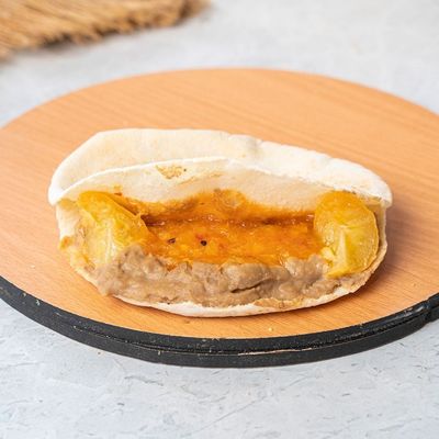 Foul with Pickled Lemons with Safflower Sandwich