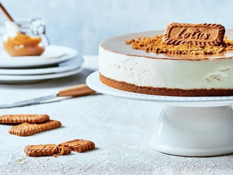 Lotus Cherry Cake