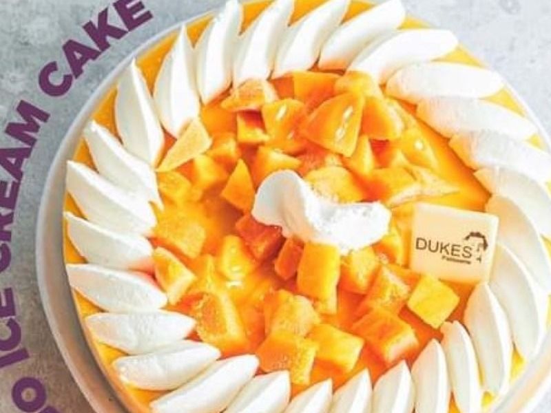 Mango Ice Cream Tourte